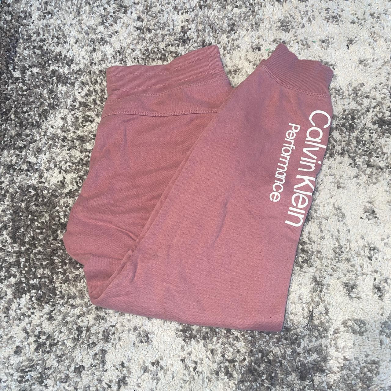 Calvin Klein Sportswear Women's Burgundy and Pink Joggers-tracksuits
