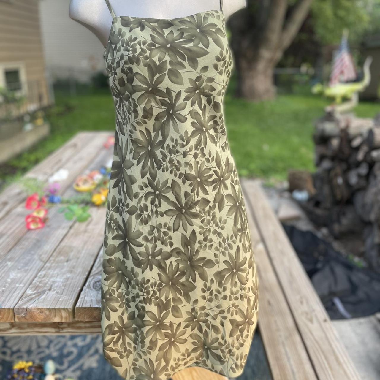 Green 2024 loft dress