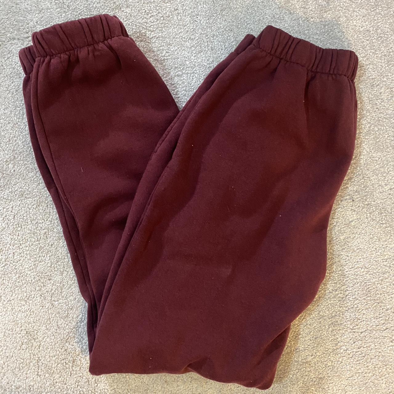 brandy melville red rosa sweatpants one size so. Depop