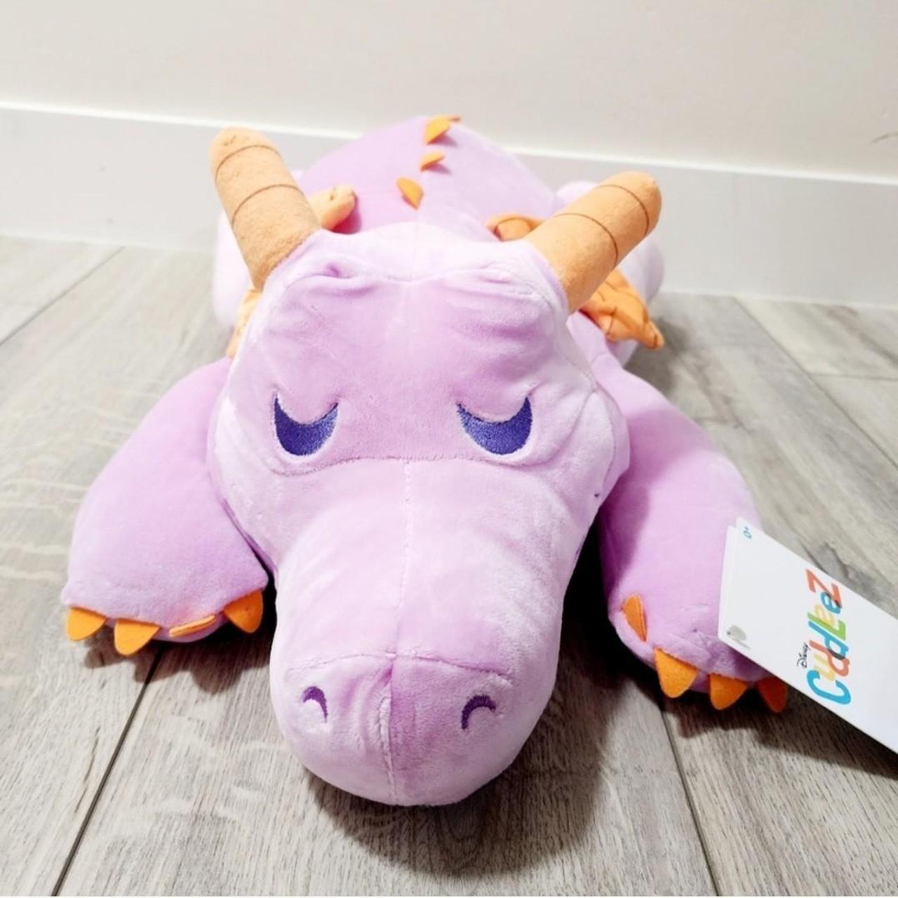 Disney Figment the Sleeping Dragon Cuddleez Large... - Depop