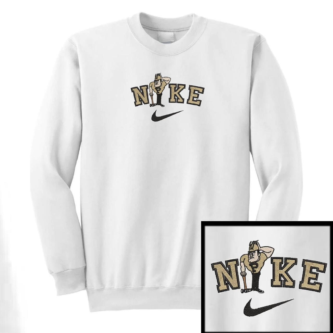 Customized best sale nike crewneck