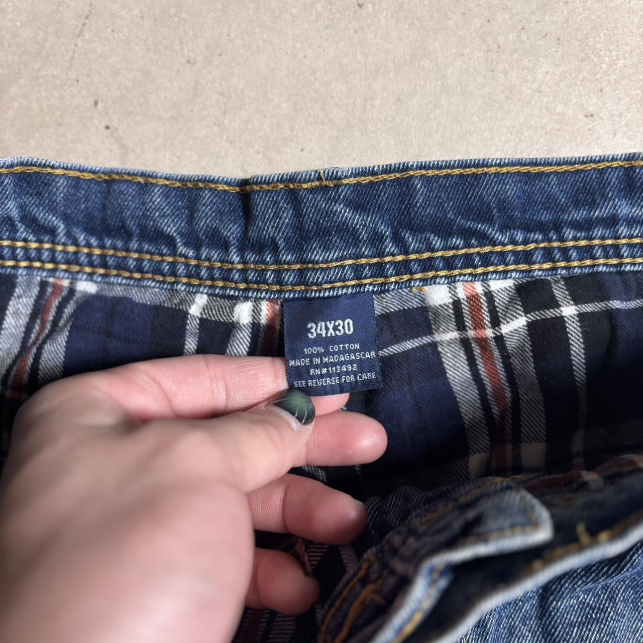 Baggy insulated full blue carpenter jeans normal depop