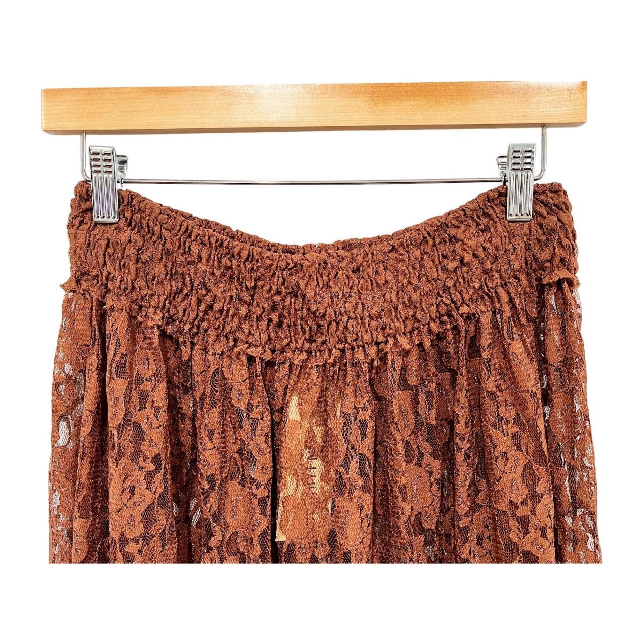 Chan Luu Women's Midi Skirt - Brown - M