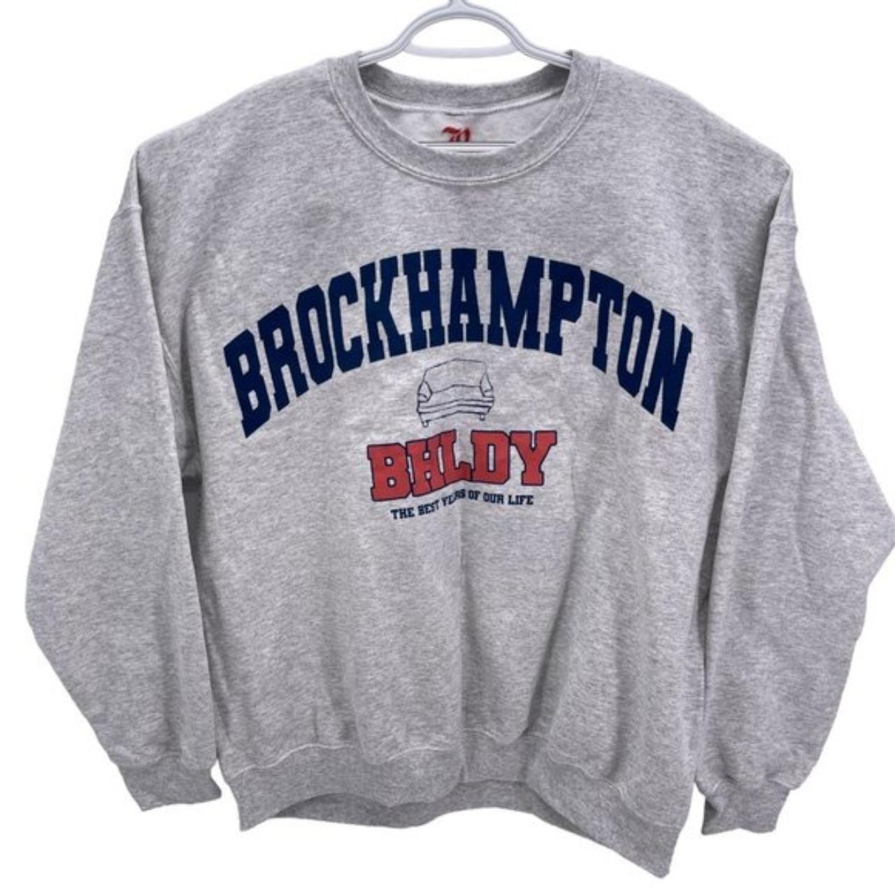 Brockhampton BHLDY Holiday Reversible Grey Sweater