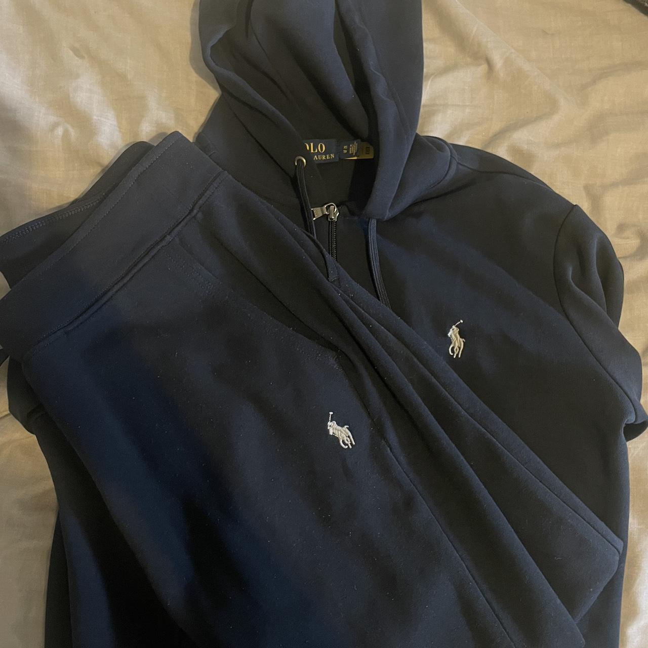 Polo Ralph Lauren Men's Navy Hoodie | Depop