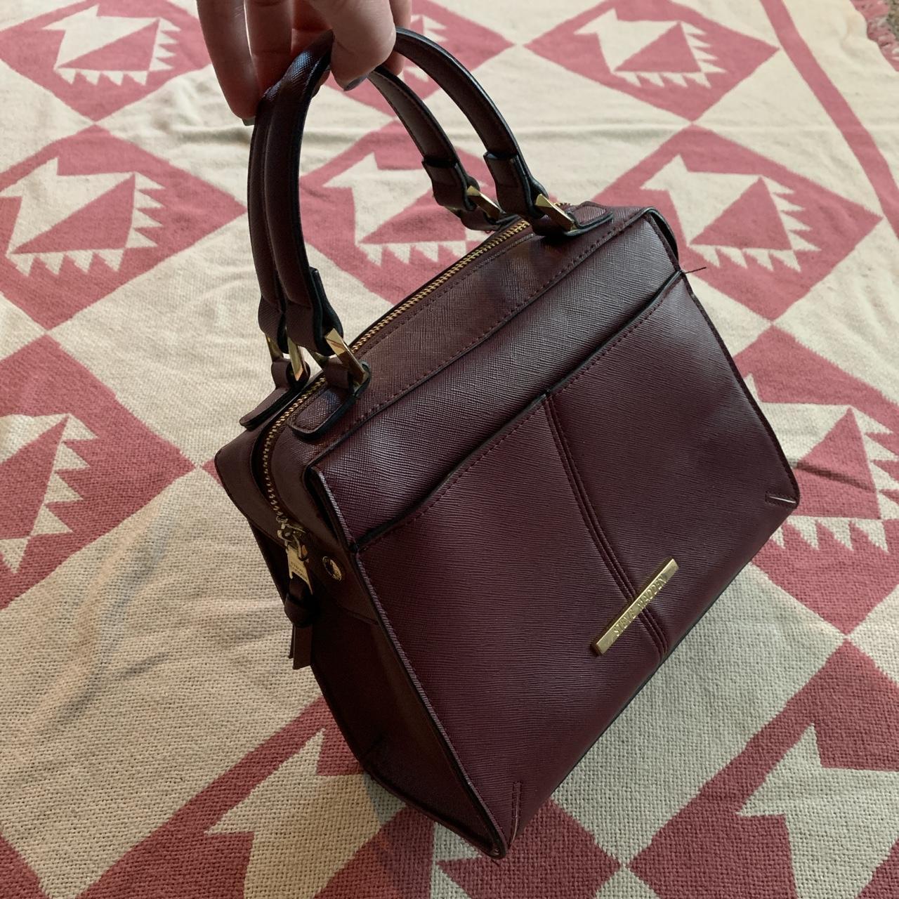 Steve madden burgundy online purse