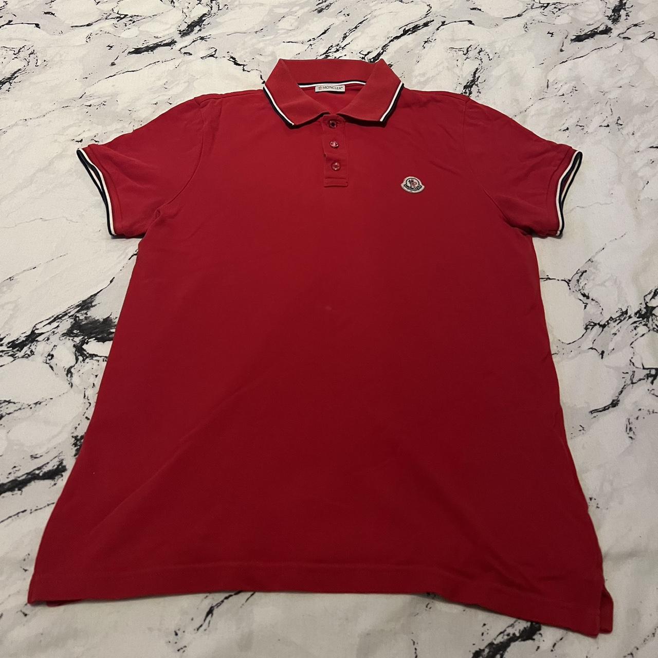 Moncler polo deals shirts mens sale