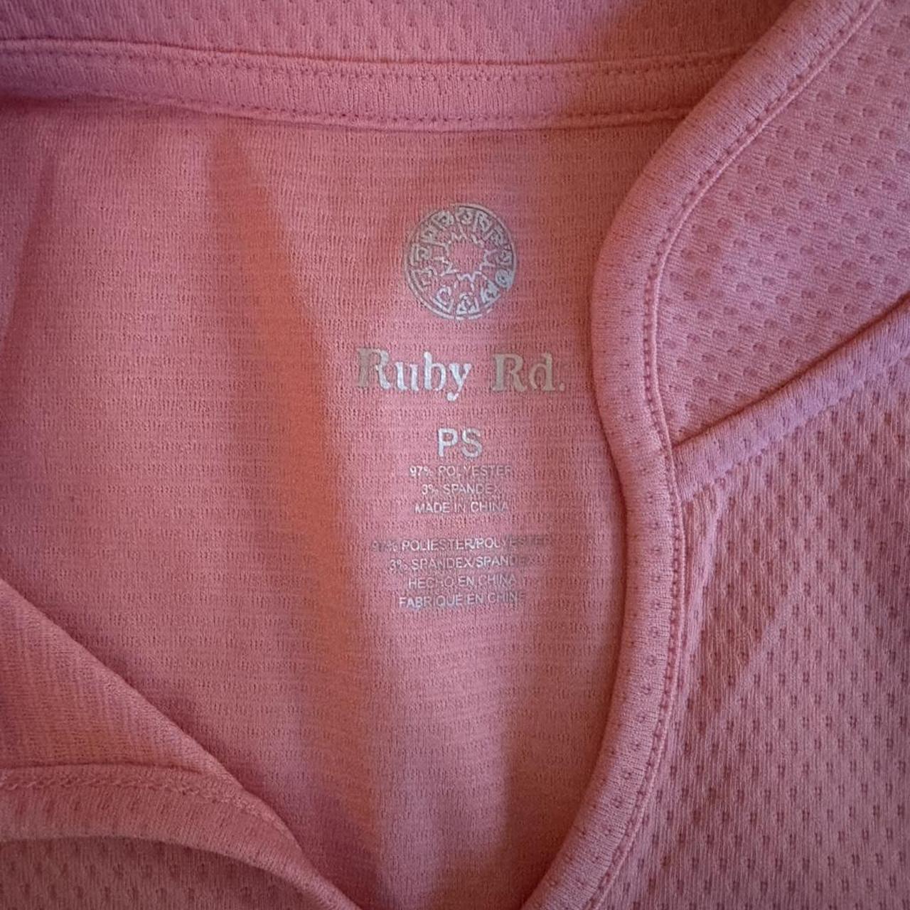 Ruby Rd. Women's Top - Pink/Orange - S – Ruby Rd.… - image 3