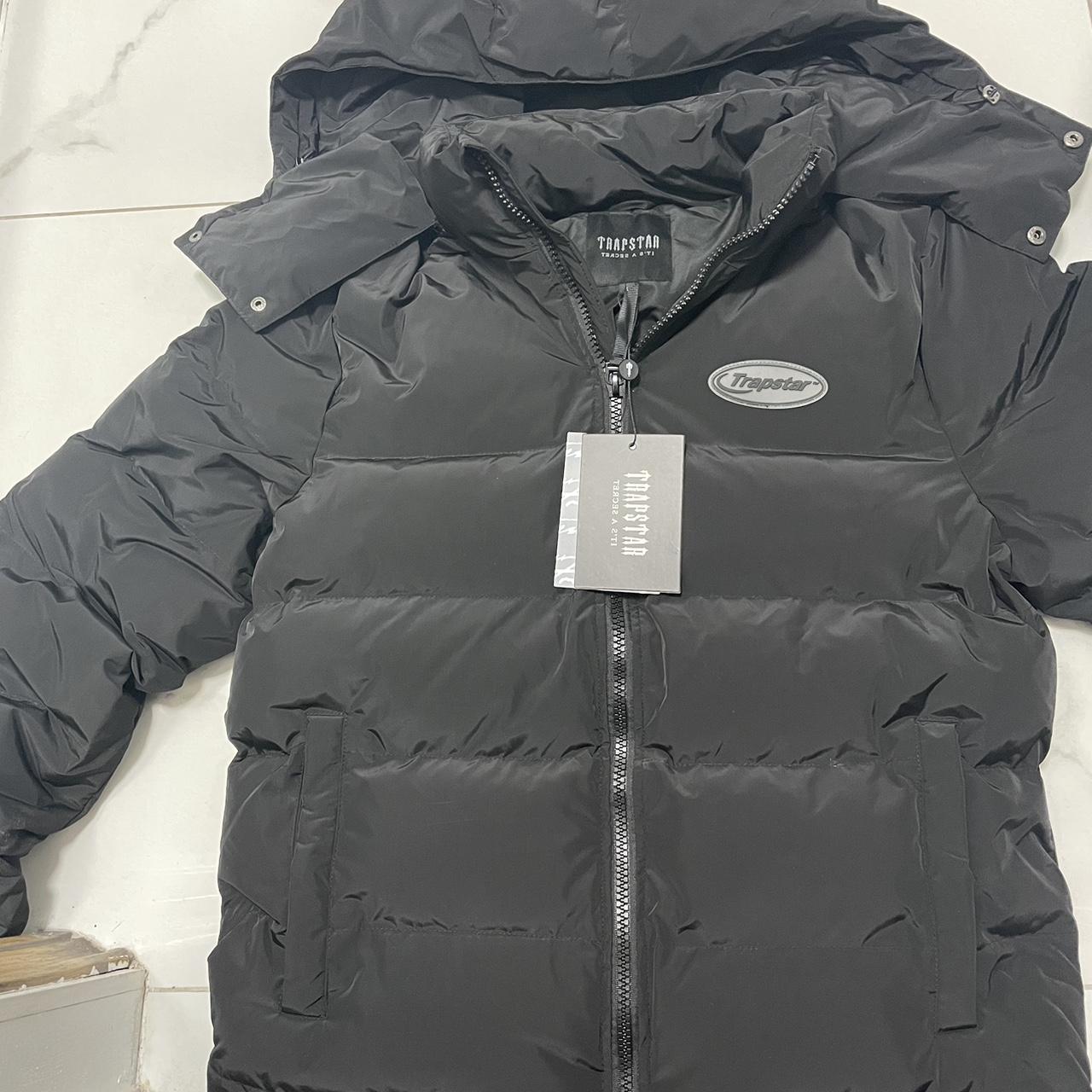 Trapstar Men's Black Coat Depop