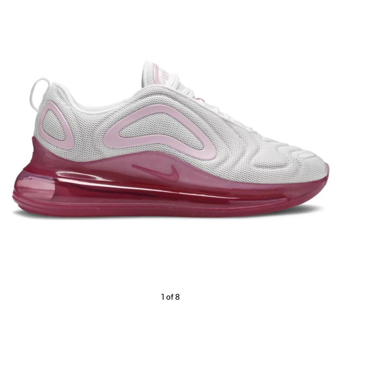 Nike Air Max 720 White Pink Rise Laser Fuchsia