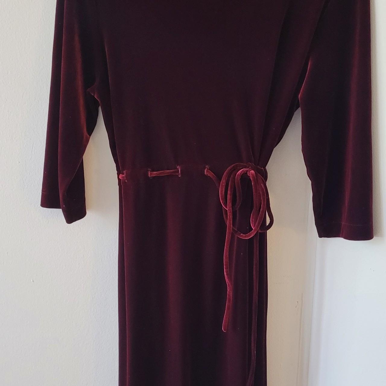 Lands end cheap velvet dress