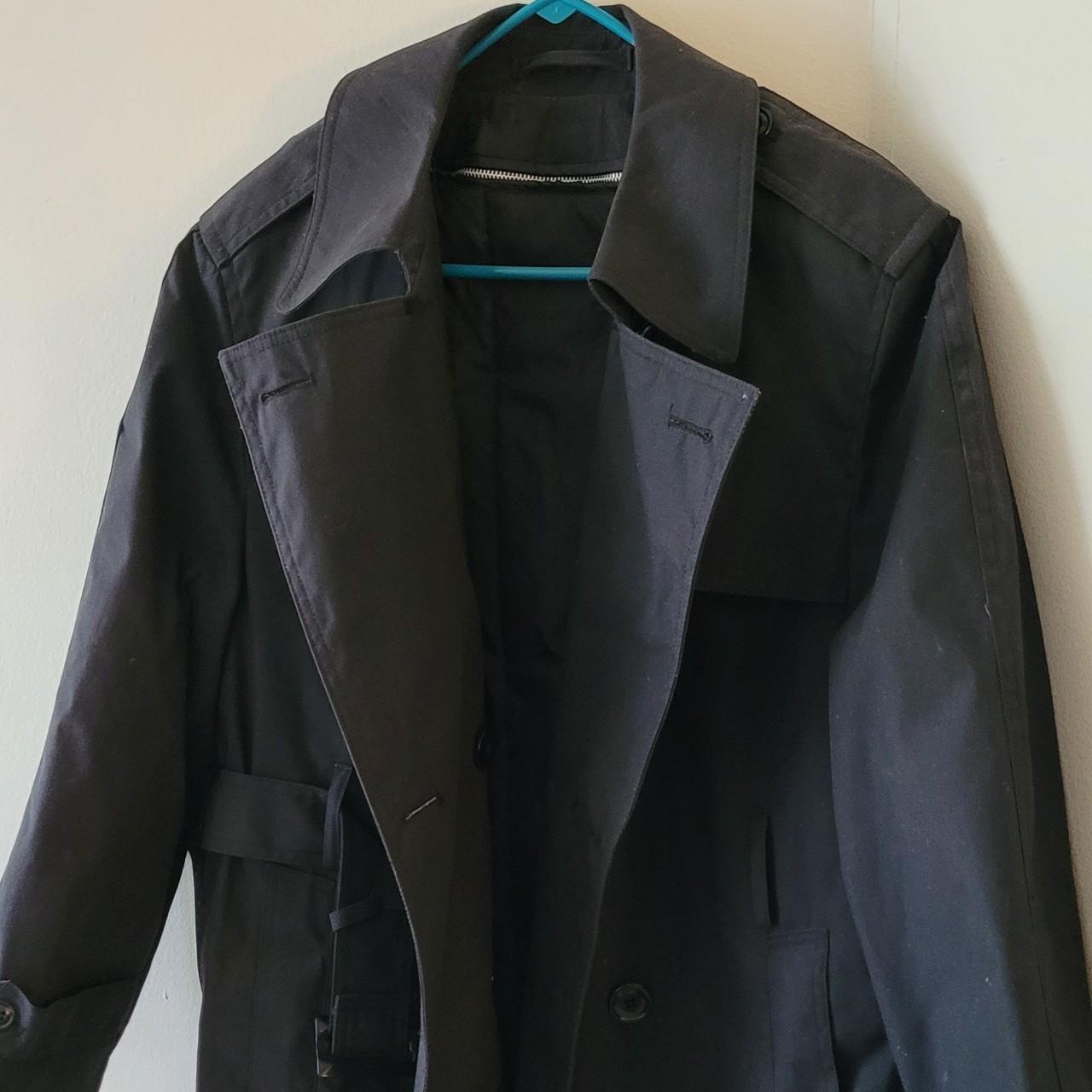 Men's Black Coat | Depop