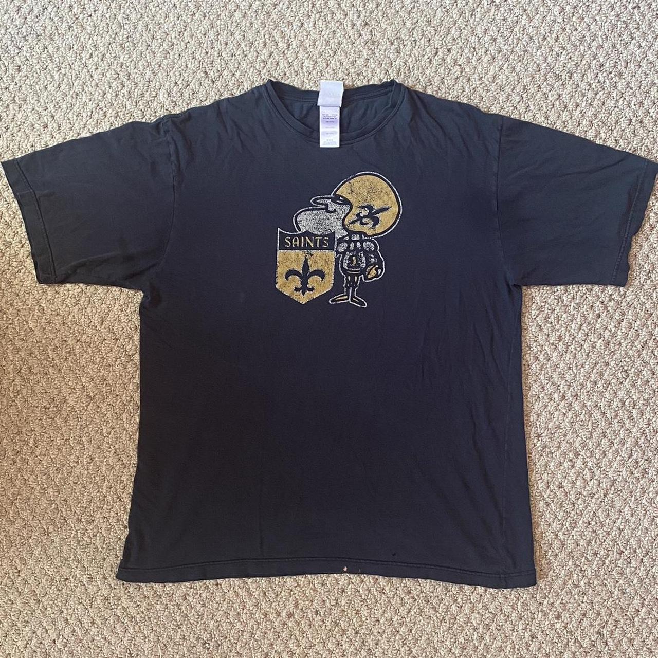 Vintage New Orleans Saints NFL Apparel black long - Depop