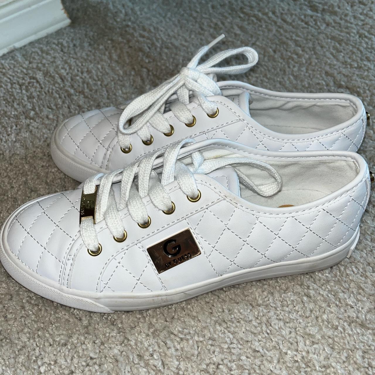 guess gold shoes