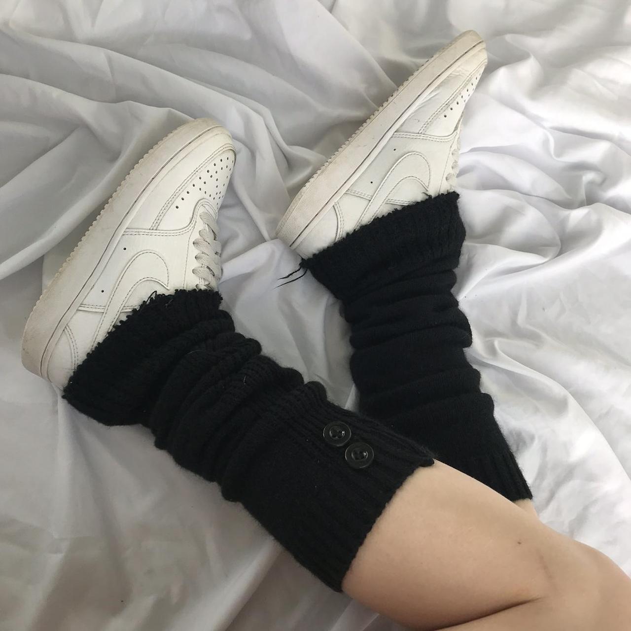 Black Leg Warmers ♡ Super cute leg warmers from... Depop