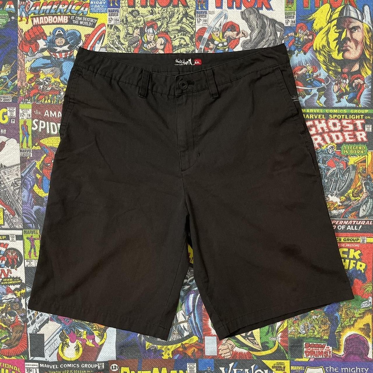 Y2K Quiksilver surfer shorts Size 34 Oil stain on... Depop