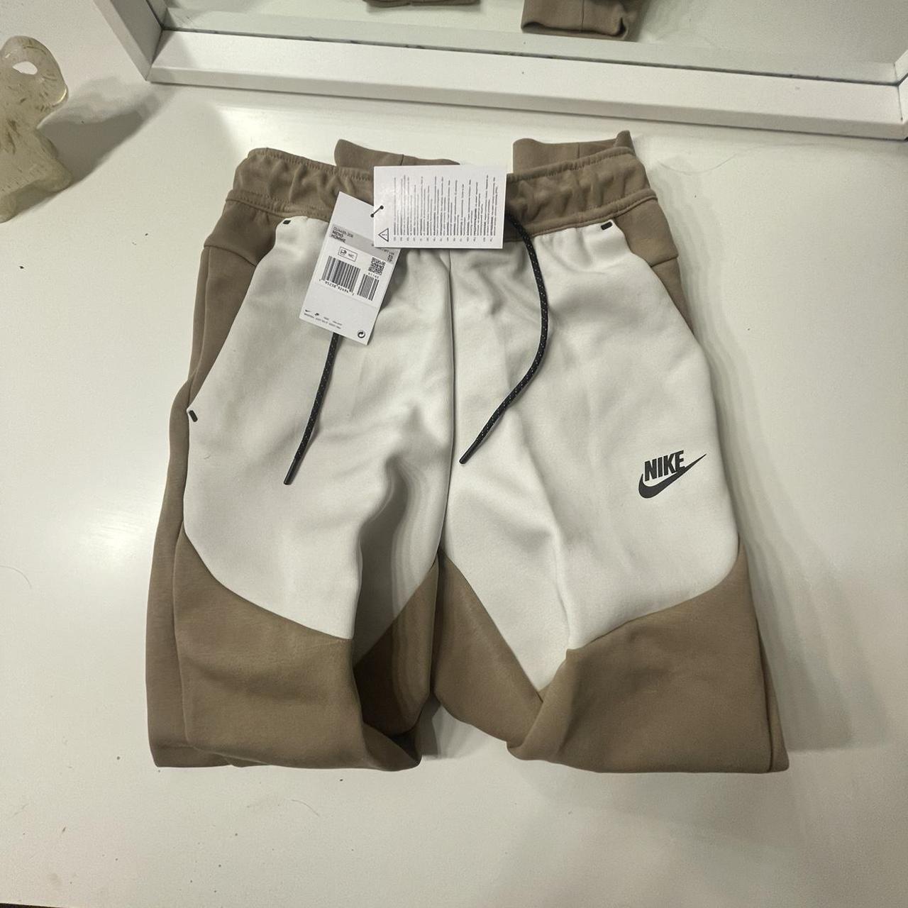 Nike tech fleece sandalwood 🟫 Dead stock item Size... - Depop