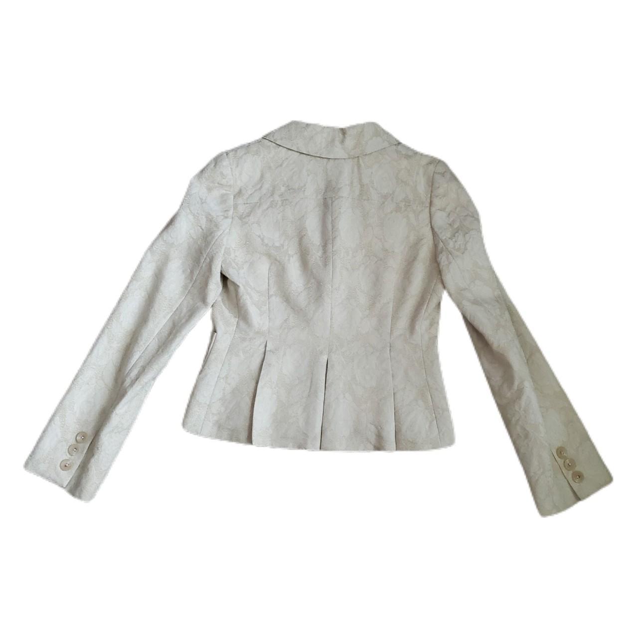 Banana Republic Women S Cream Jacket Depop