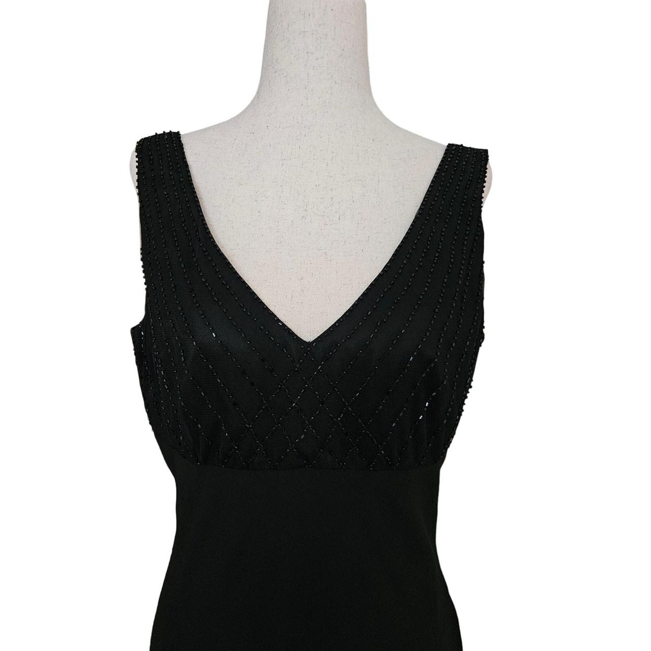 Issue NY orders Beaded Sheer Black dress