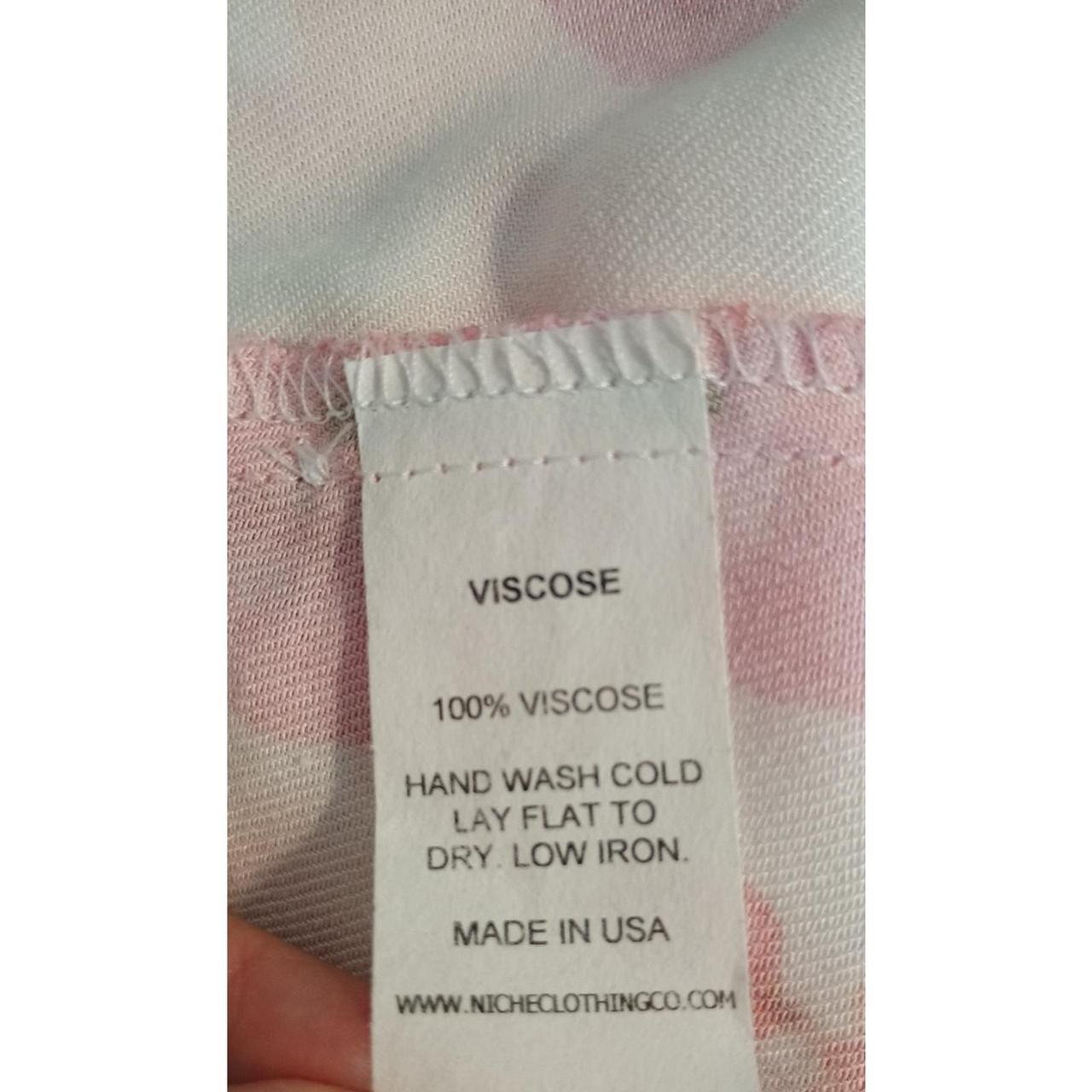 Source Unknown Women's Top - Red/Cream - M – * In… - image 4