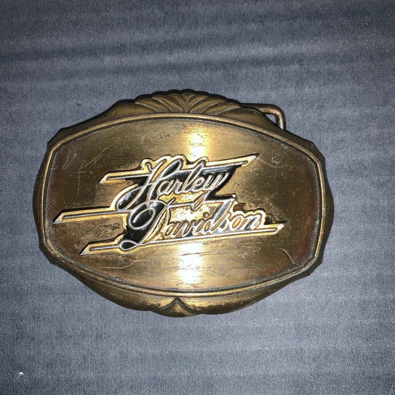 Orders Vintage 1978 Harley-Davidson Belt Buckle