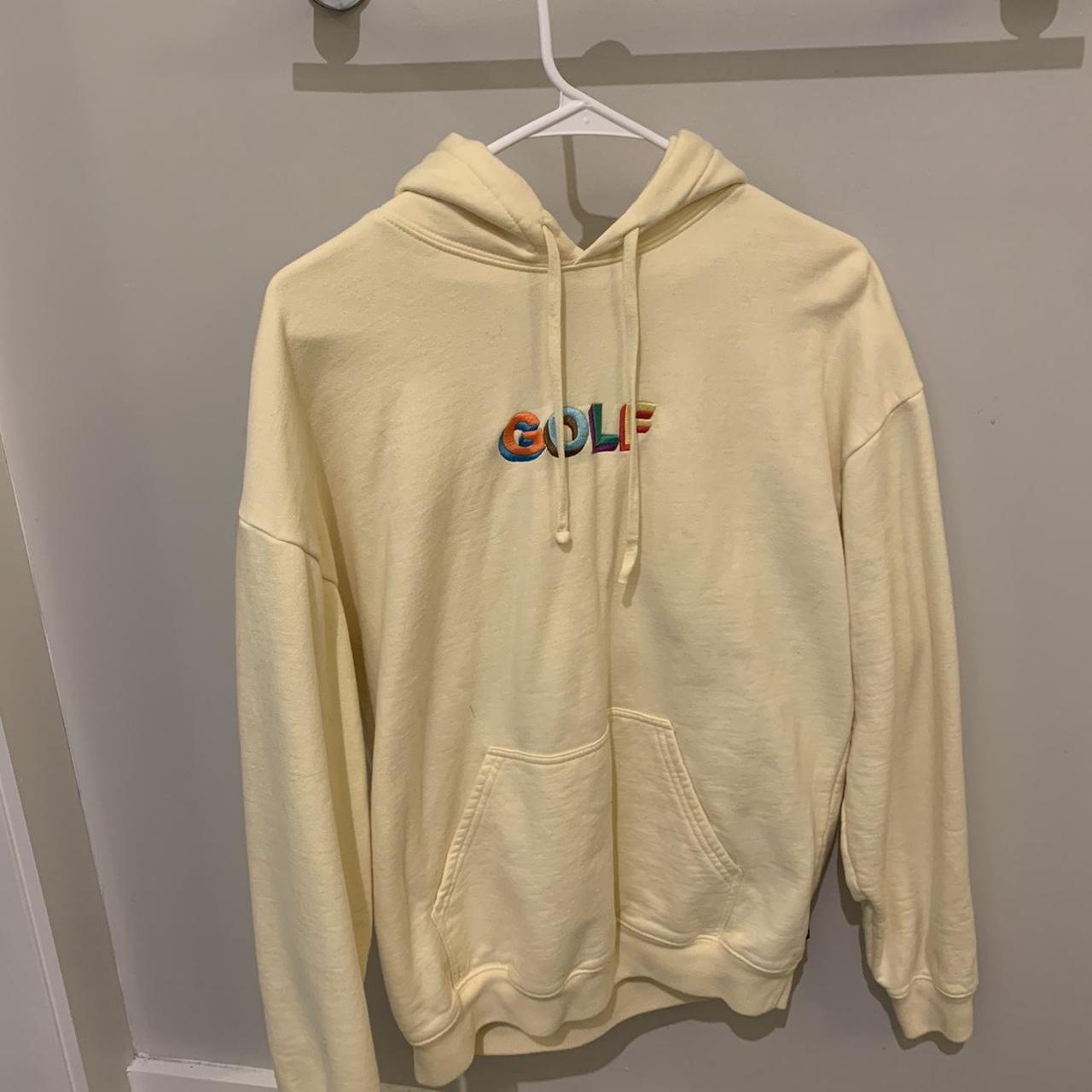 Golf wang (Golf le FLEUR) hoodie 3D letter decal -... - Depop