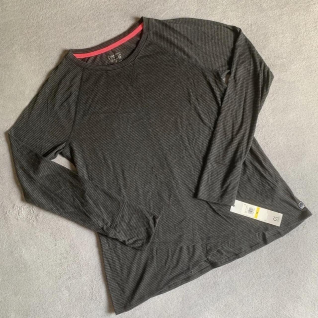 Calvin Klein Sportswear Women's Grey and Black Shirt