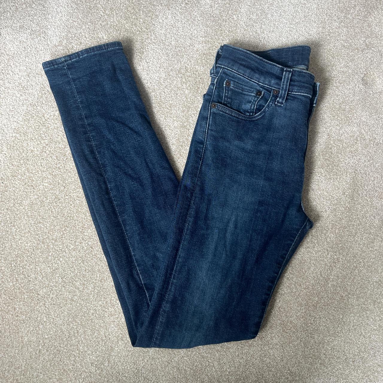 Men s Levi s 519 Dark wash skinny leg jeans. Depop