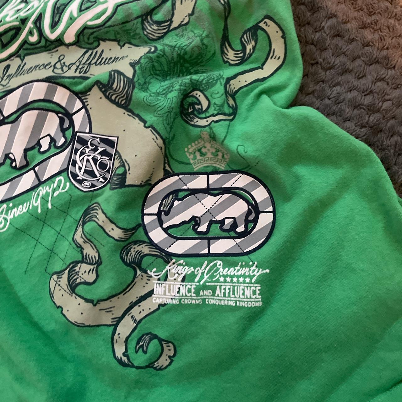 Ecko green and white vintage 2000’s t-shirt