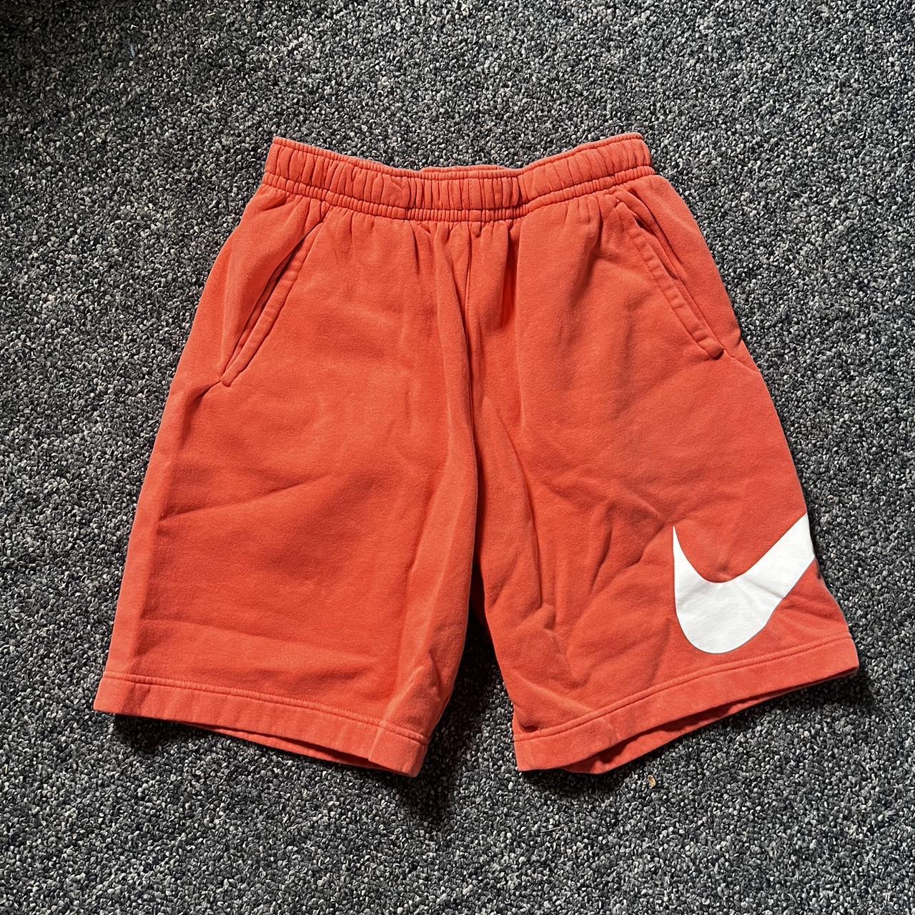 turf orange nike shorts