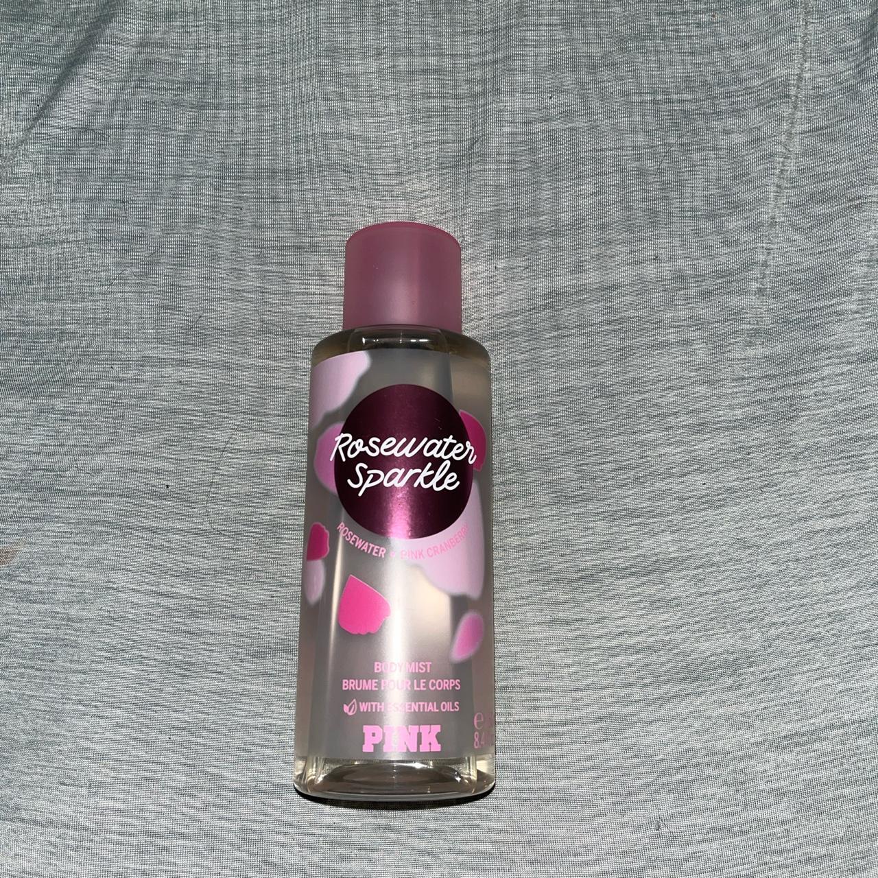 Rosewater Sparkle Body Mist By Pink This Mist Has A Depop 