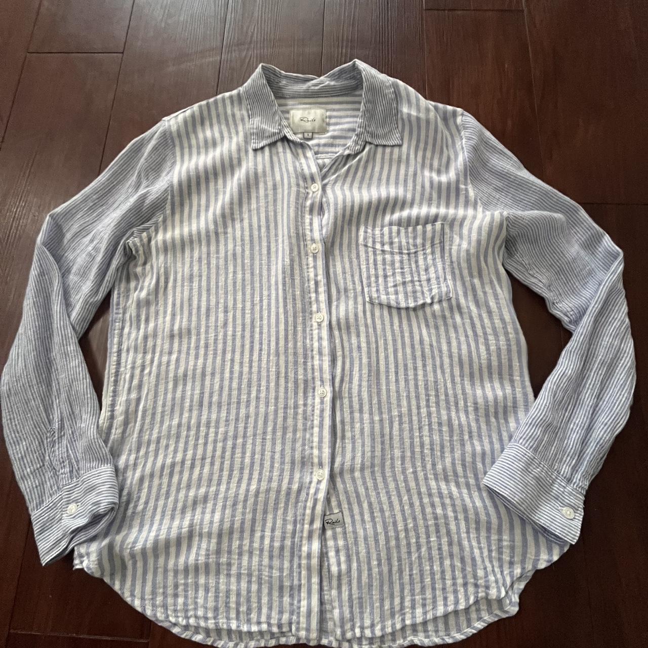 Rails Women's Shirt - Blue/Multi - S – Rails Ligh… - image 3