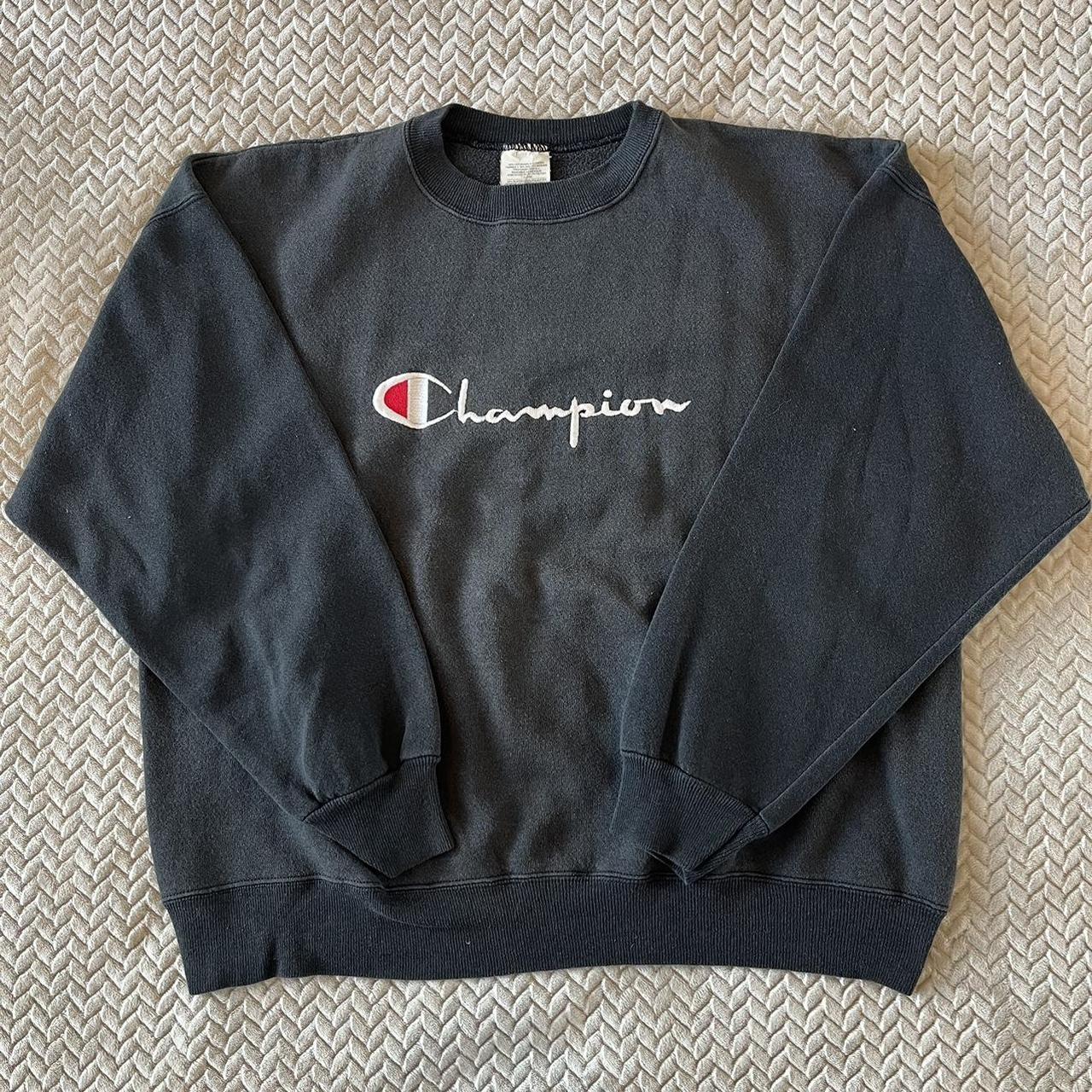 Champion sweater tag question best sale