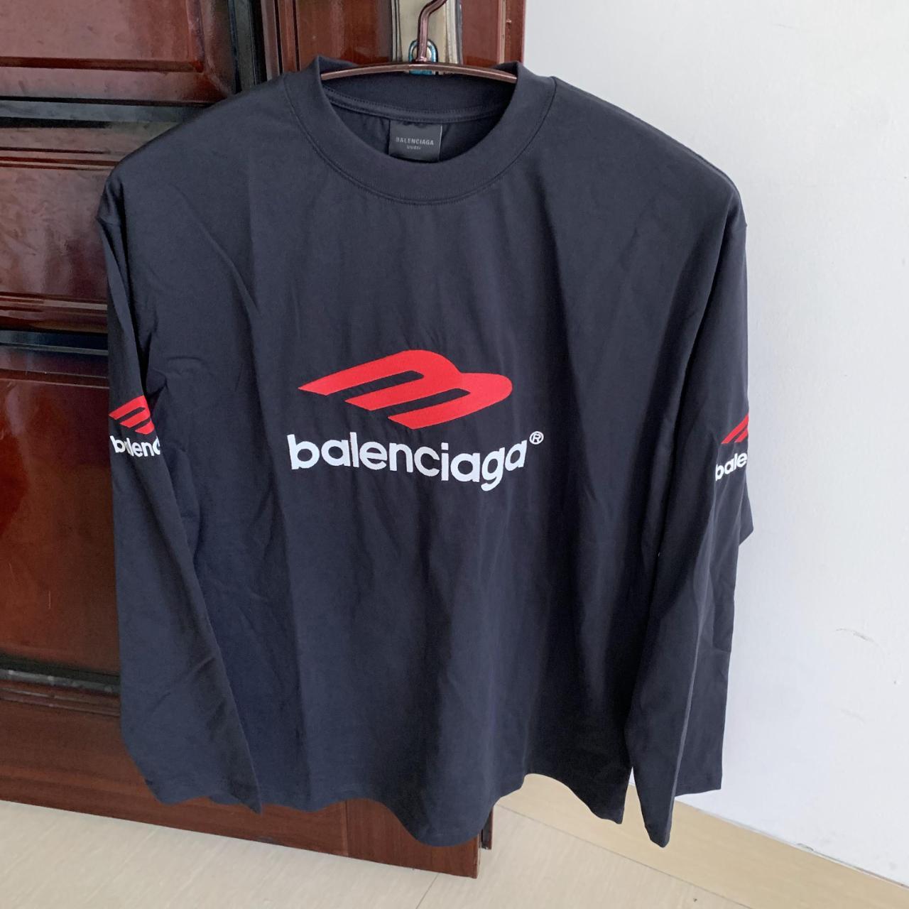 安い限定品BALENCIAGA 2017 Tシャツ　ブラック　black トップス