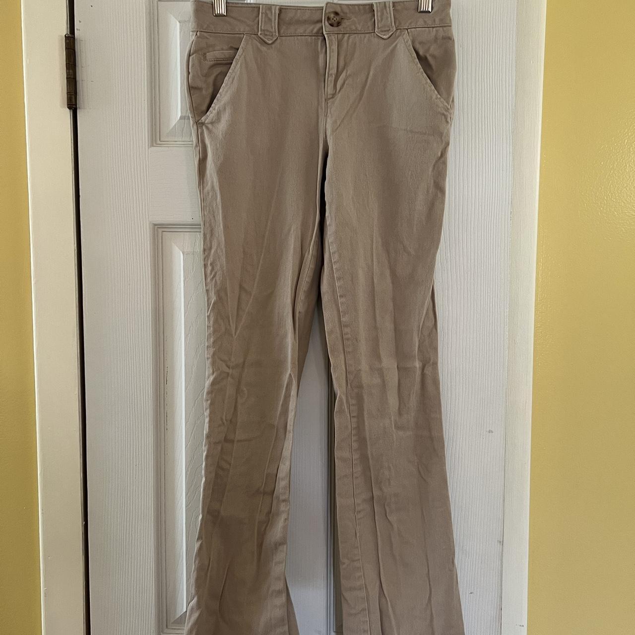 Slim sales bootcut khakis