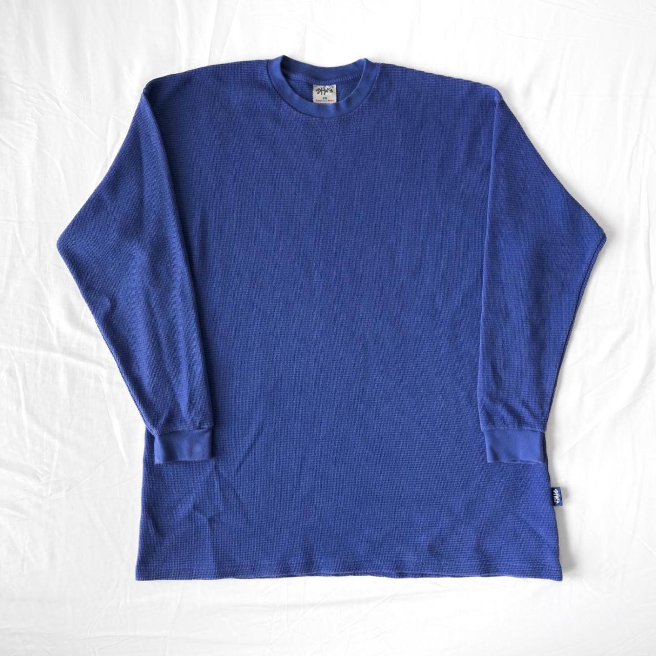 Shaka Men's Blue Shirt | Depop