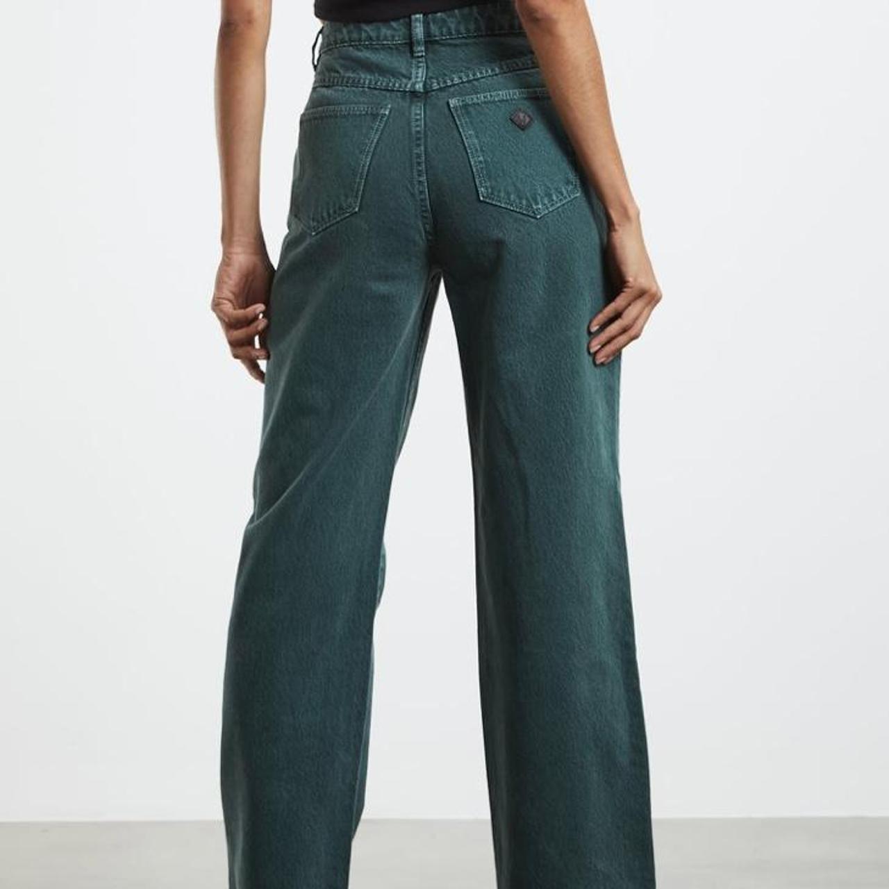 Women's Green Jeans Depop