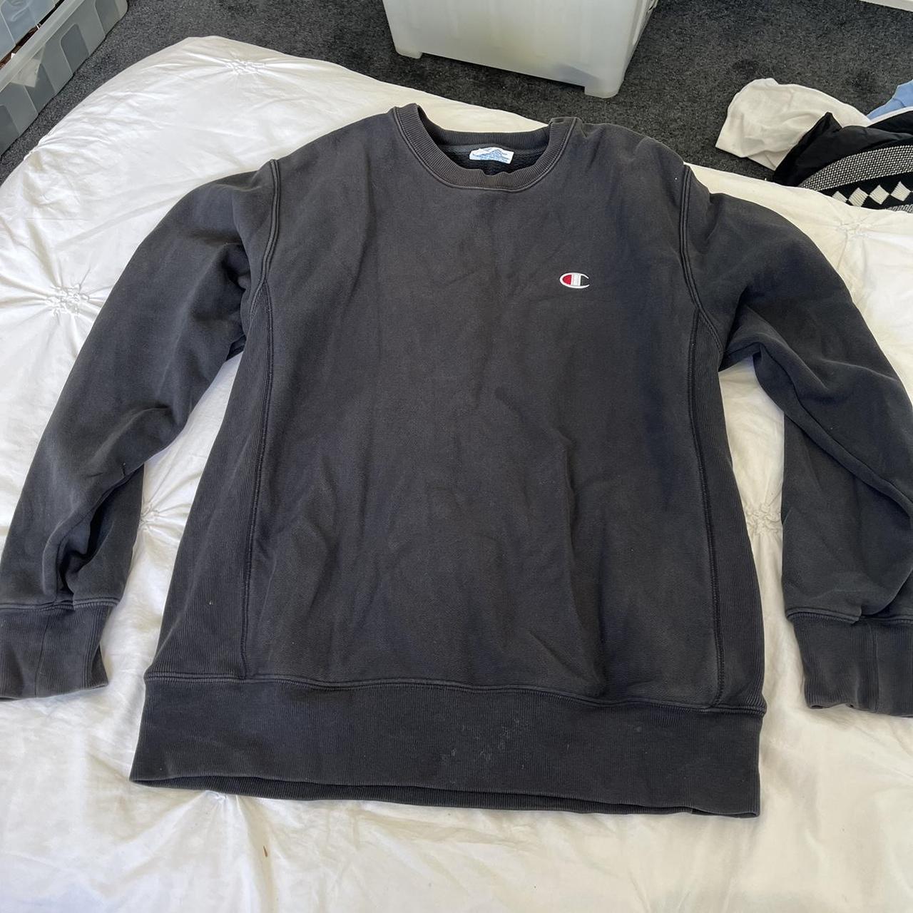 Champion black cheap jumper womens