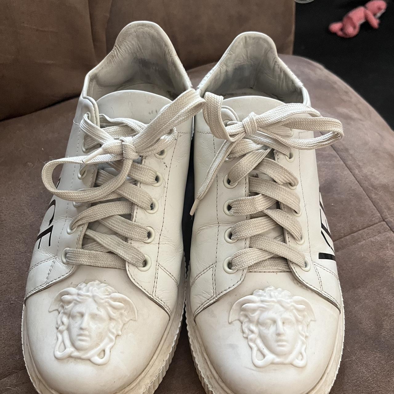 スニーカー VERSACE Low Top Sneakers - Versace - Leather - White Versace Mercury M_VS_03 Sneakers White | VERSACE US