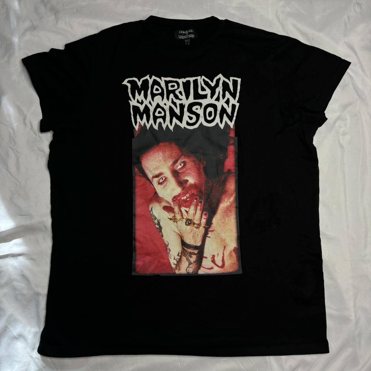 Dolls Kill x Marilyn Manson tee #dollskill... - Depop