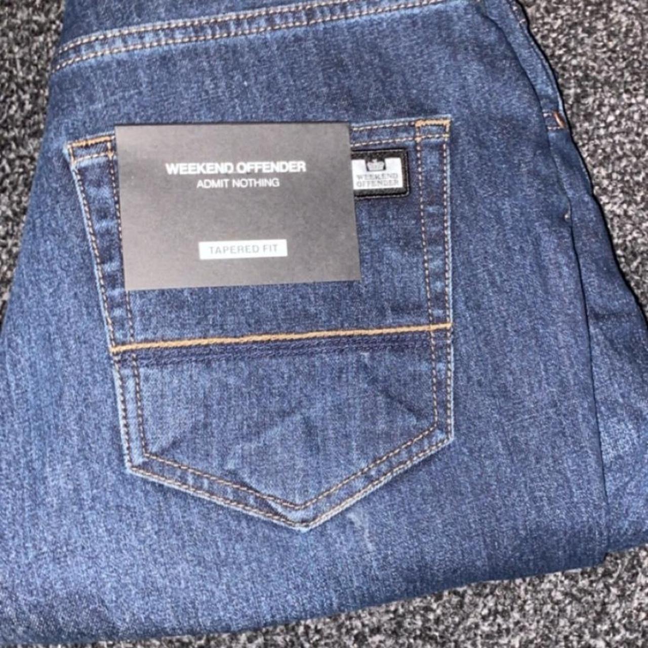 Tapered fit weekend offender jeans 30W 32L never... - Depop