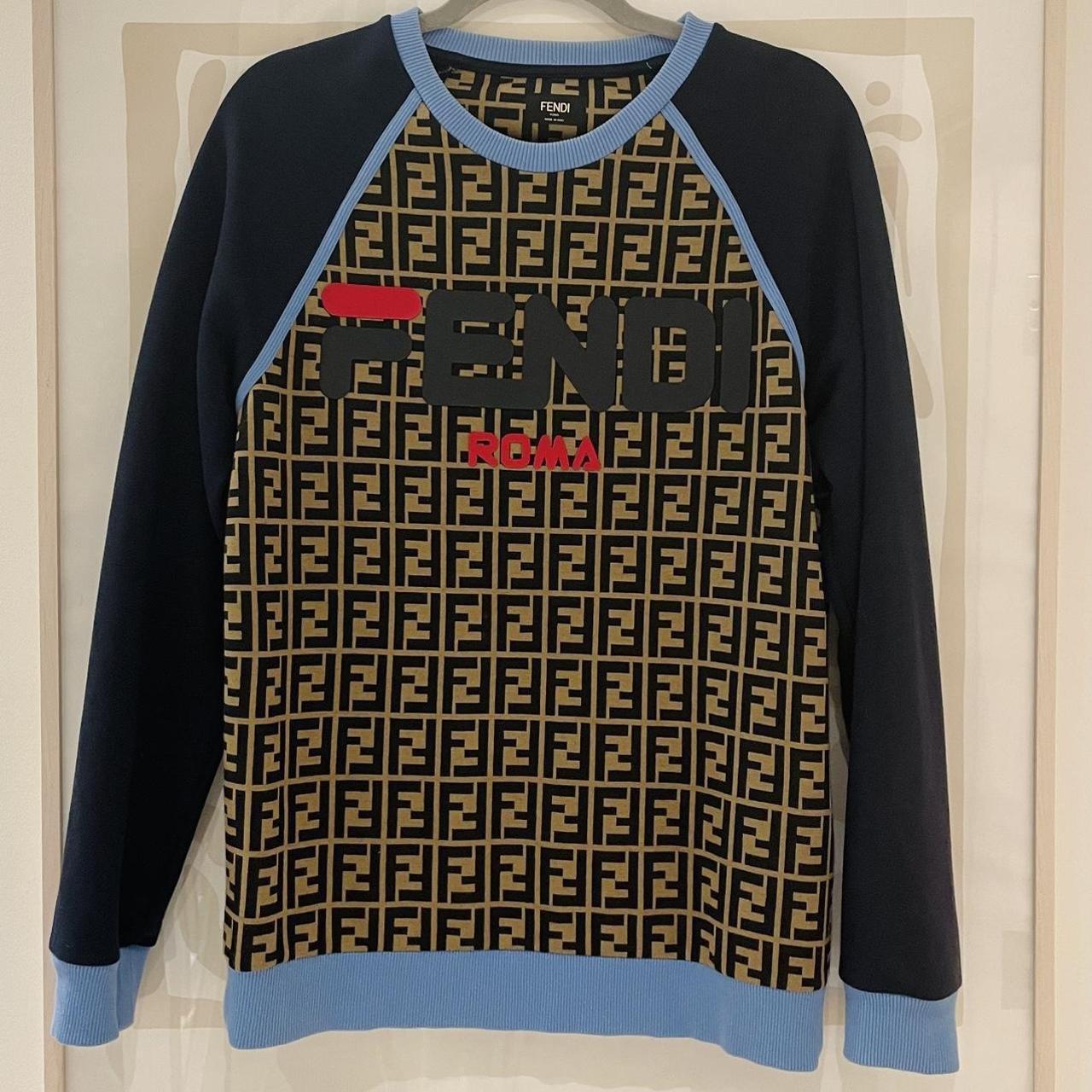 Fendi print outlet sweatshirt