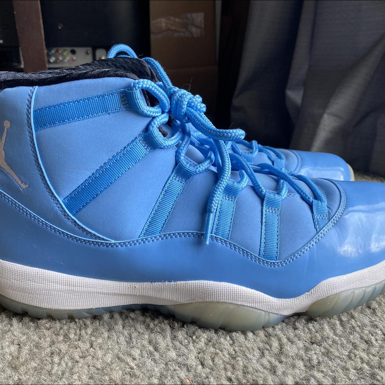 Jordan 11 Retro Pantone Blue Ultimate Gift Of Flight. Depop