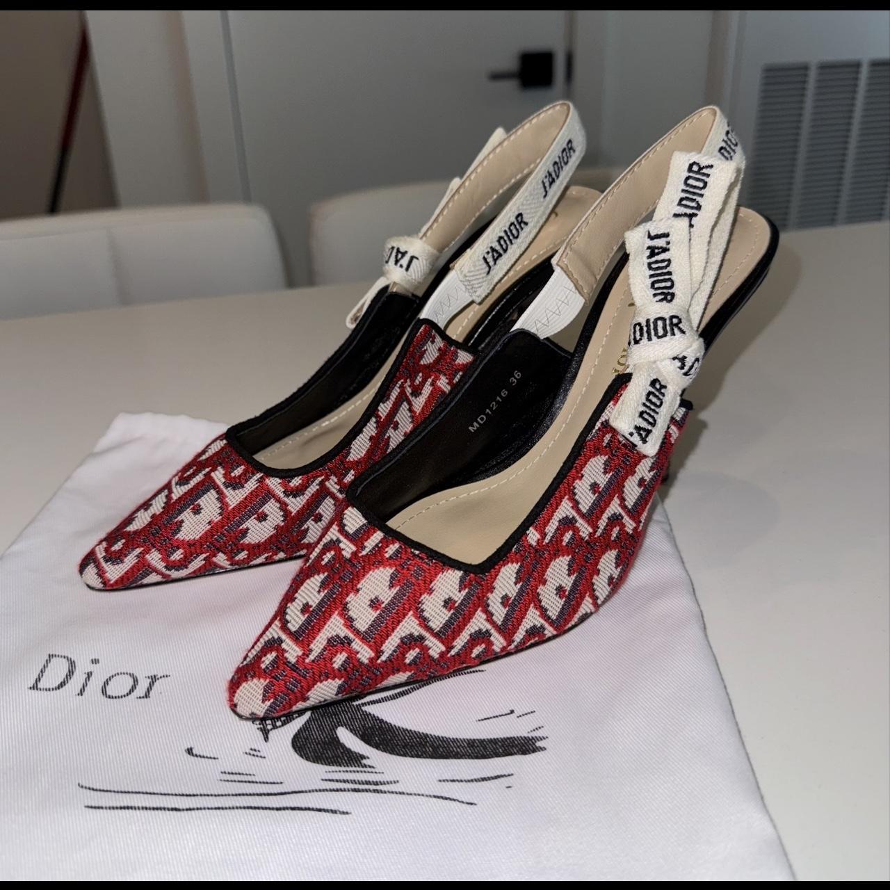 Dior ブラック/ピンク ハイヒール Dior Tribales Heeled Sandal Blush Satin | DIOR