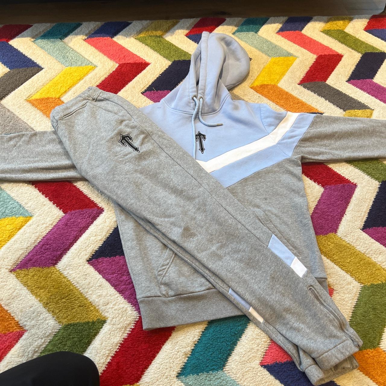 TRAPSTAR VSTRIPE TRACKSUIT CASHMERE... Depop