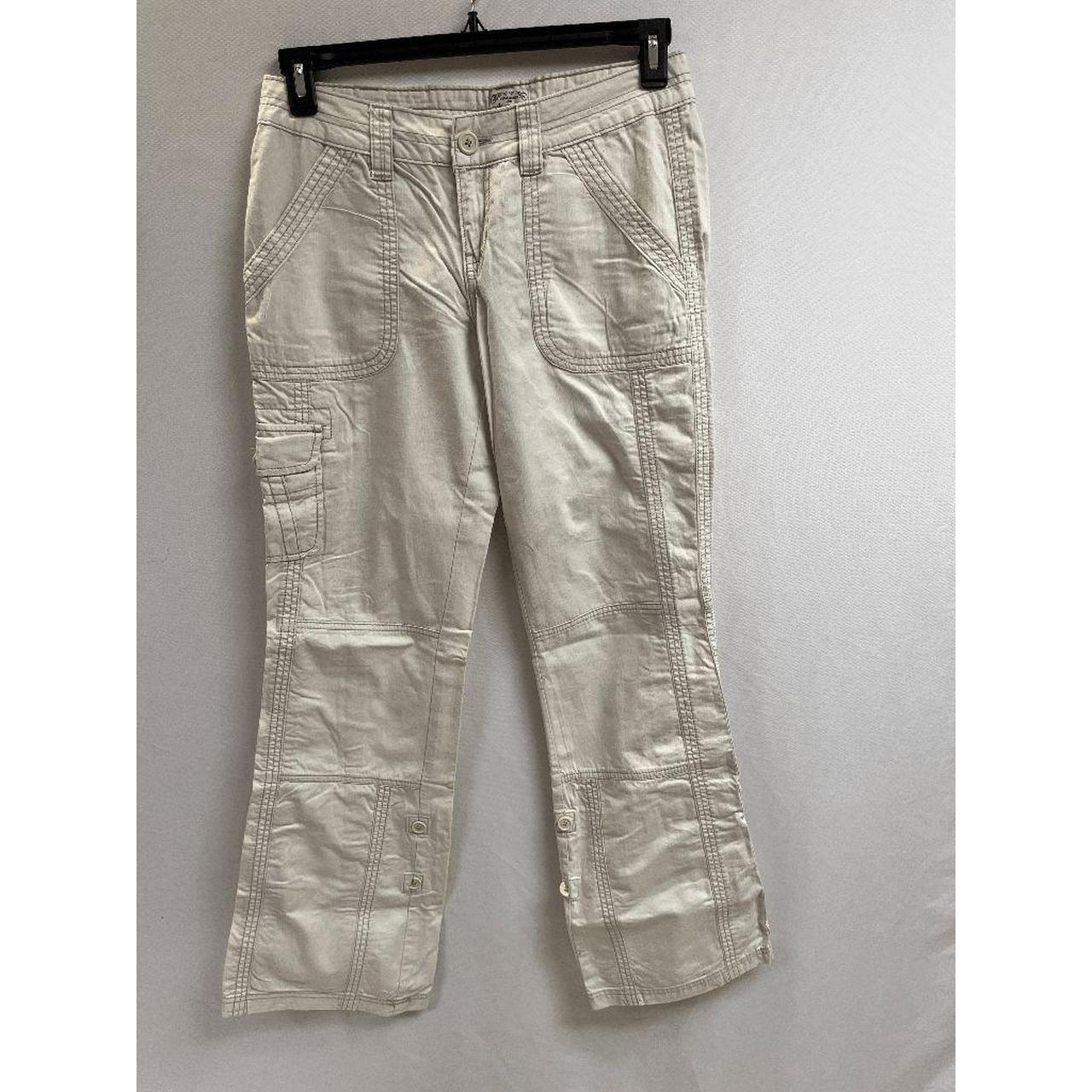 Aeropostale Women's Relaxed Fit Cargo Chino Pants