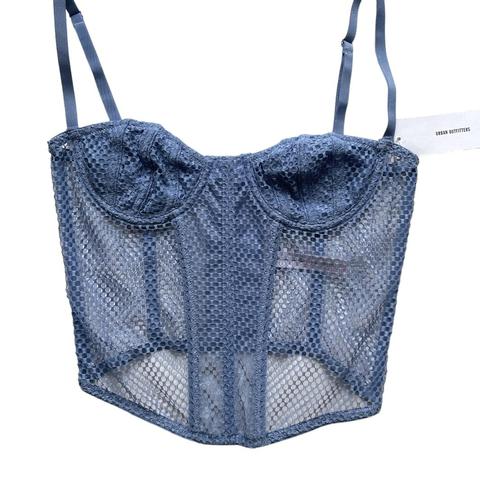Urban thrift clothline on Instagram: SOLD ✓PLT blue renaissance print  structured boned corset top Size 10 Ksh 1000