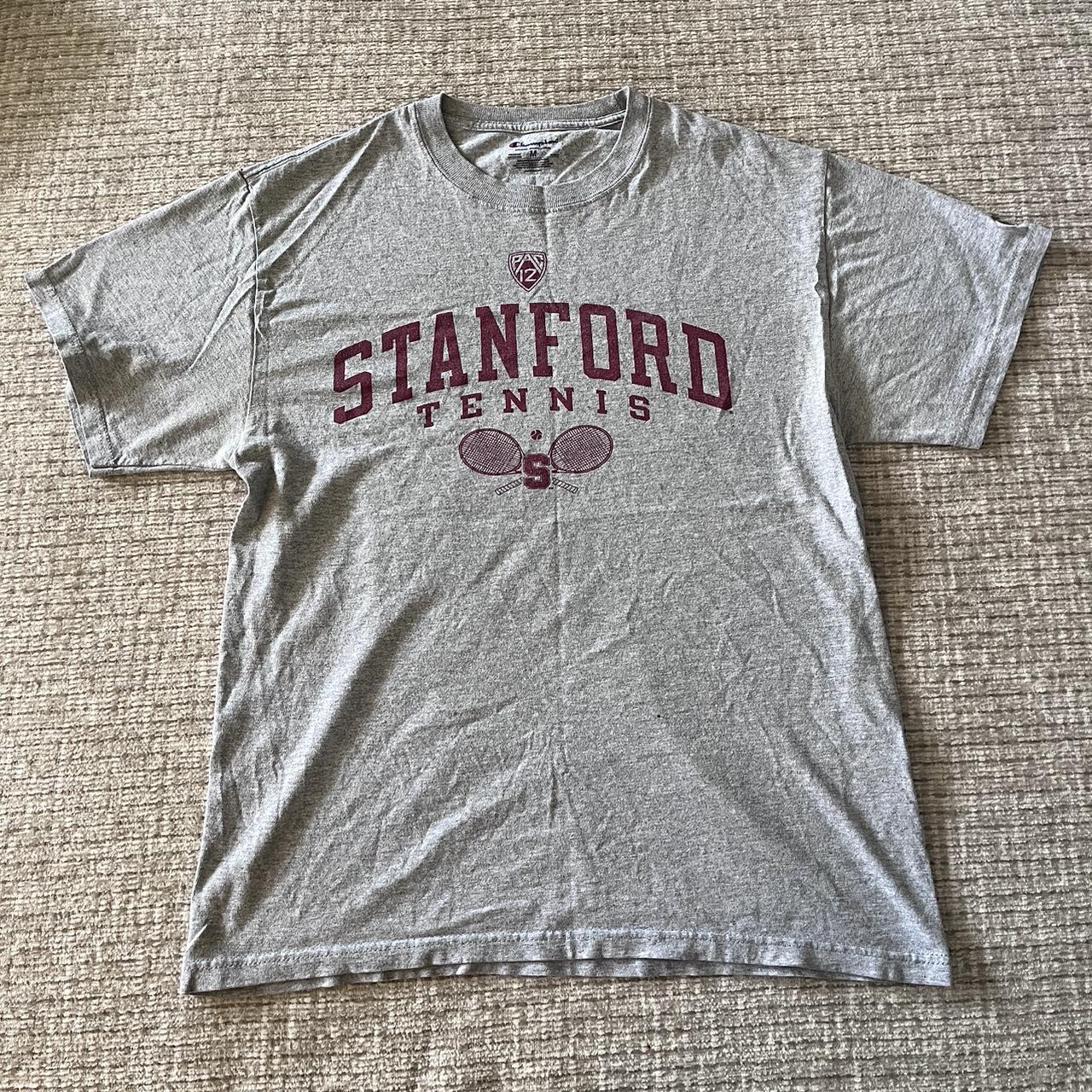 Champion Stanford Tennis Tee Size M fits like small... - Depop