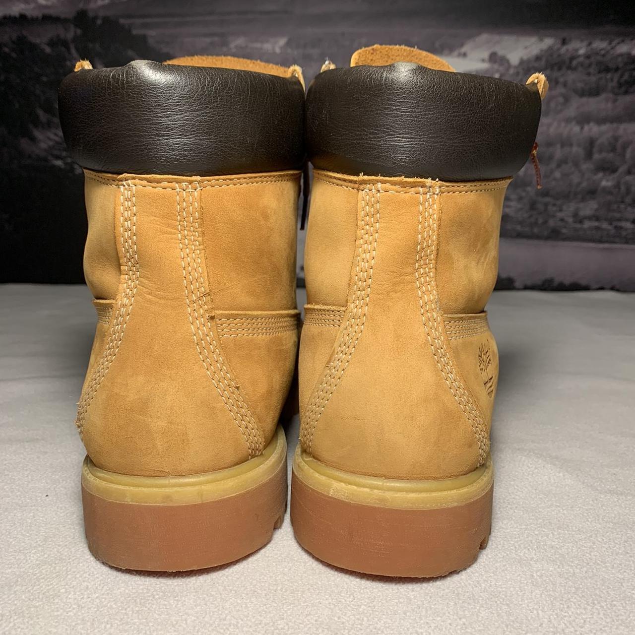 Size ten and a half classic timbs Great condition... - Depop