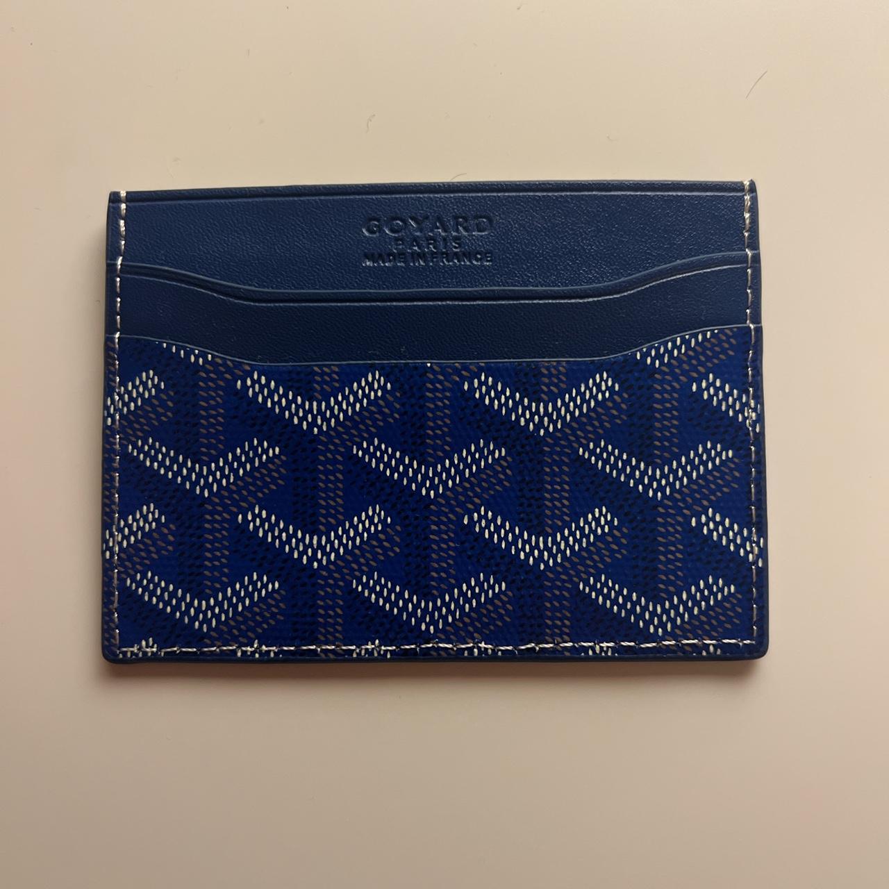 Goyard Saint Sulpice Card Wallet • Sky Blue - Depop